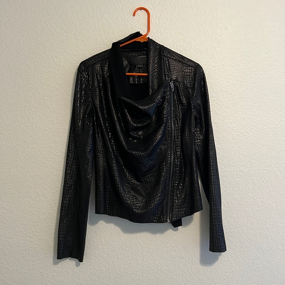 Leather jacket